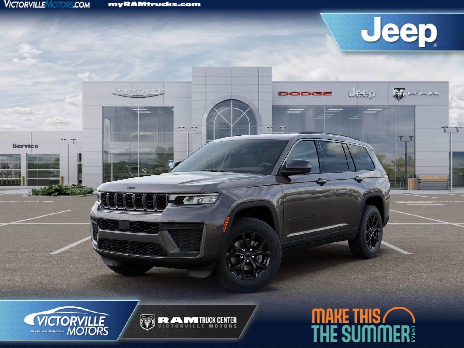 New 2026 Baltic Gray Metallic Clear-Coat Exterior Paint Jeep Altitude image 1
