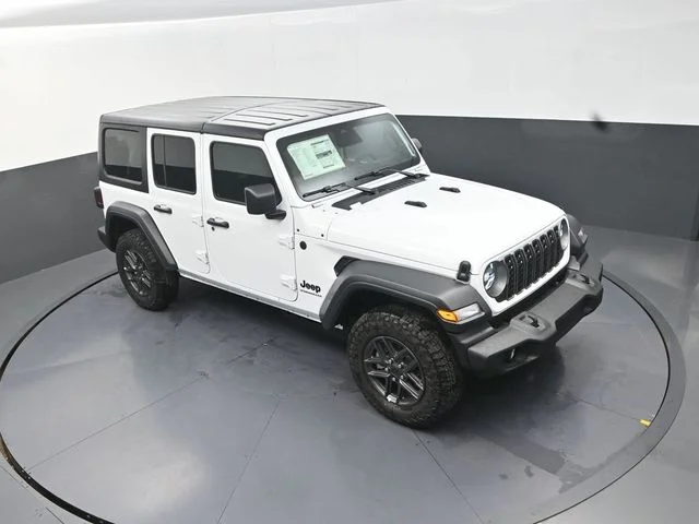 New 2026 Bright White Clearcoat Jeep Sport S image 12