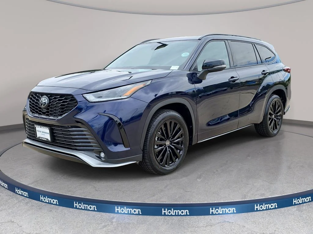 Used 2025 Blue Toyota XSE image 1