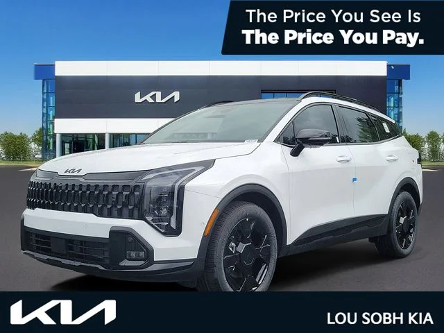 New 2026 Glacial White Pearl Kia X-Line image 1