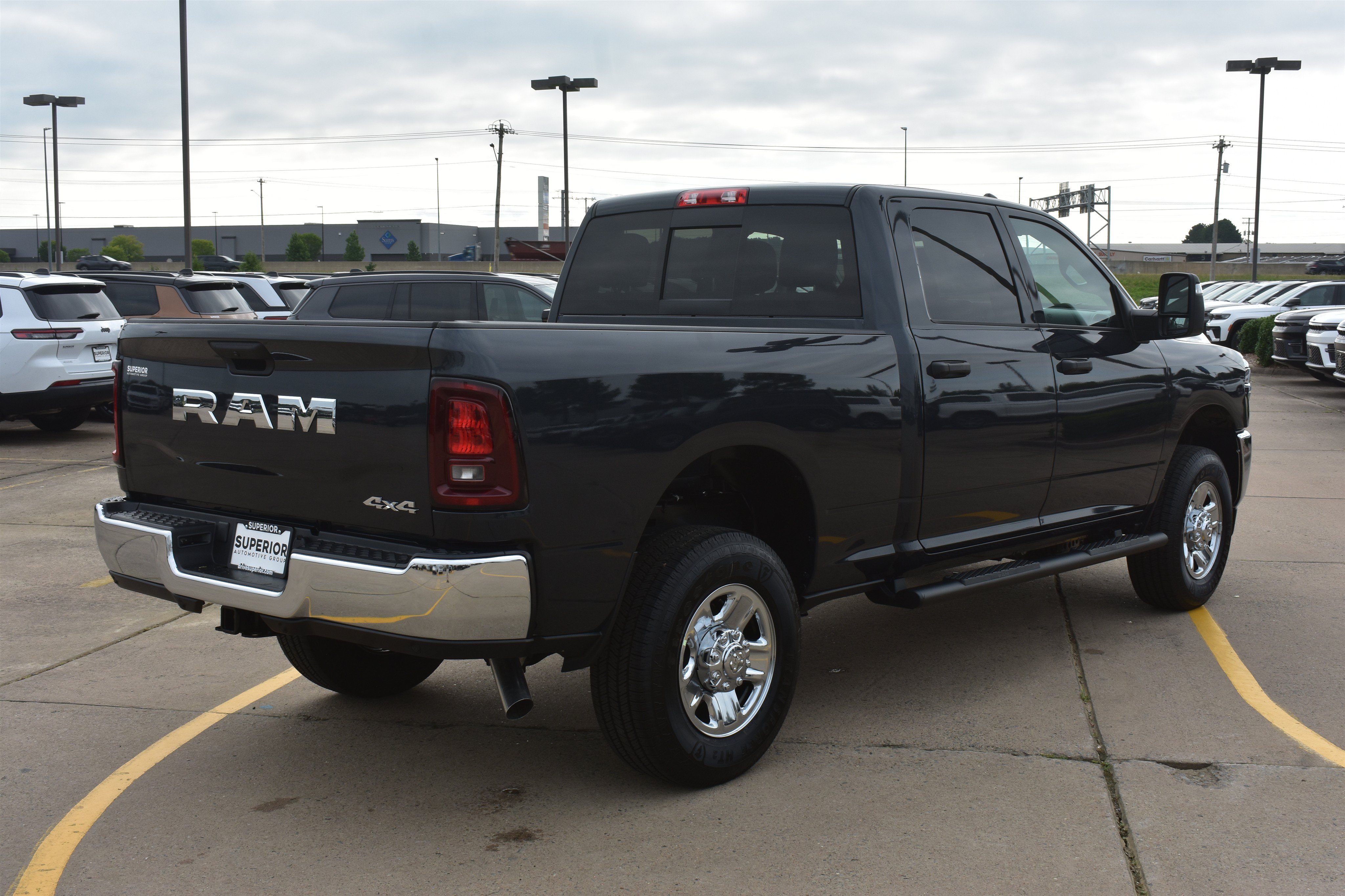 New 2026 Forged Blue Metallic Exterior Paint RAM Tradesman image 5