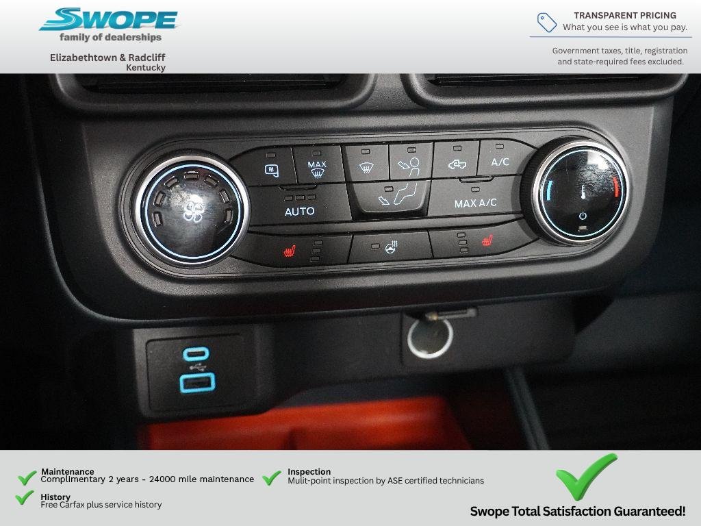 Used 2024 Hot Pepper Red Metallic Tinted Clearcoat Ford XLT image 26