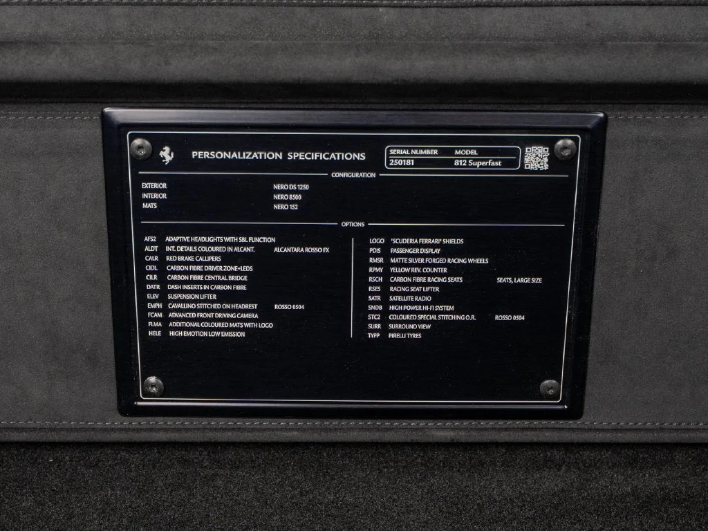 Certified Used 2020 Nero Ferrari Base image 42