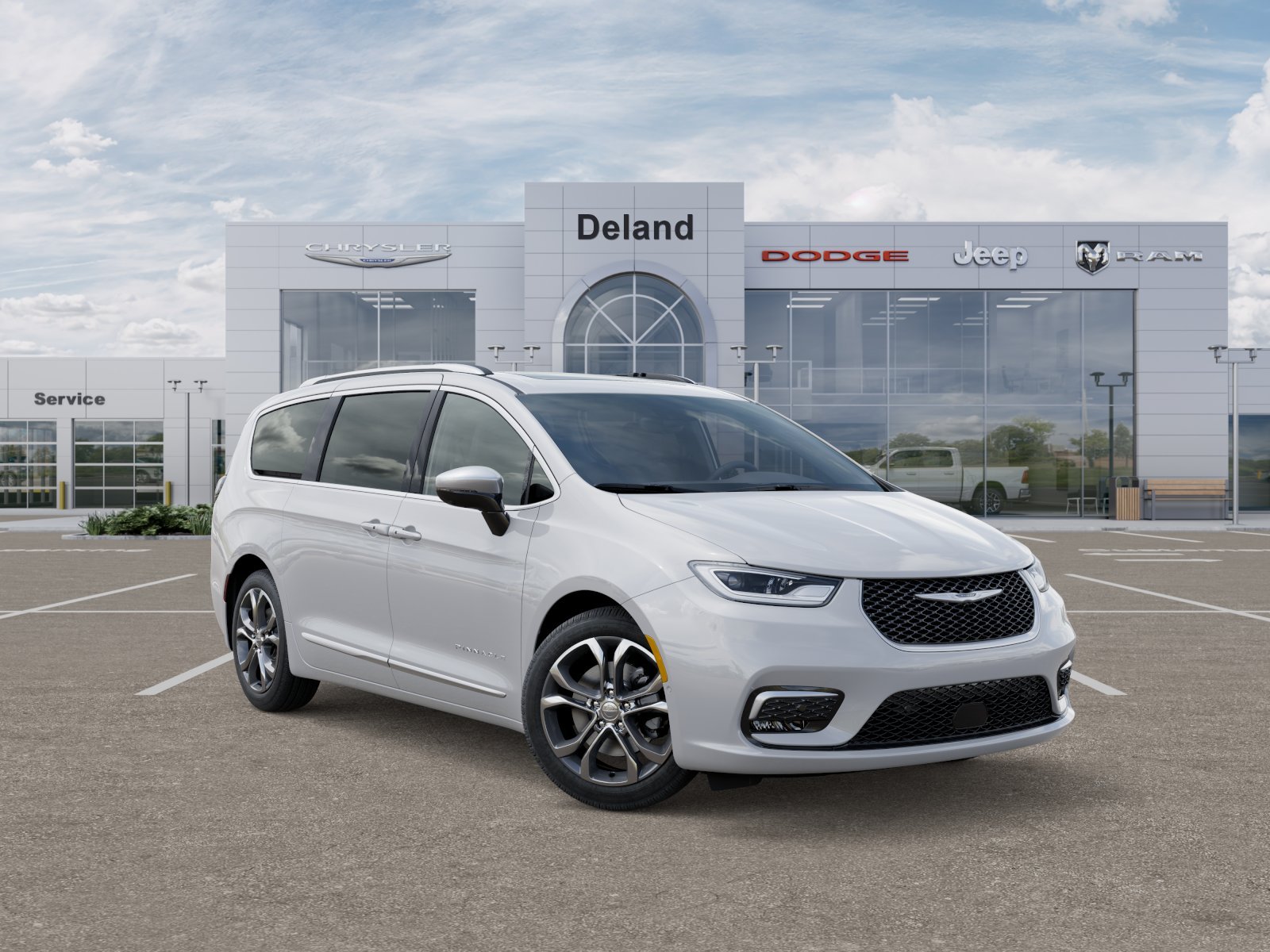 New 2026 Bright White Clear-Coat Exterior Paint Chrysler Pinnacle image 34