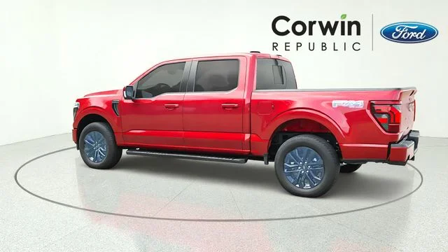 Certified Used 2025 Red Metallic Ford Lariat image 5
