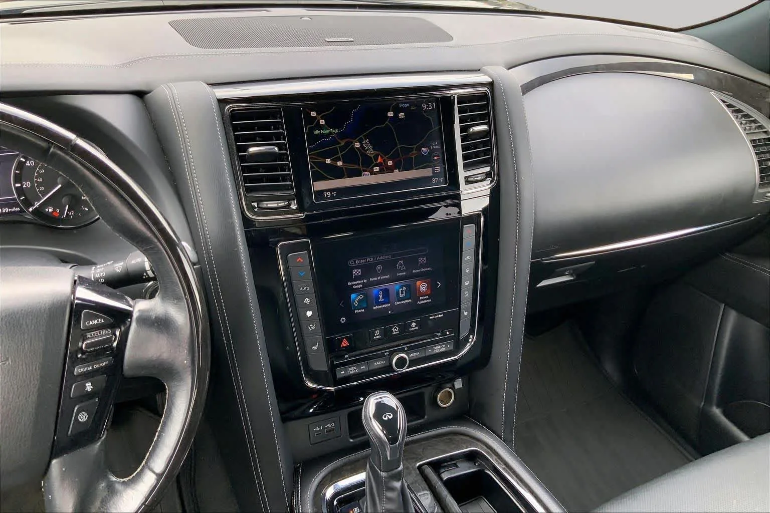 Used 2020 Black Obsidian INFINITI LUXE image 7