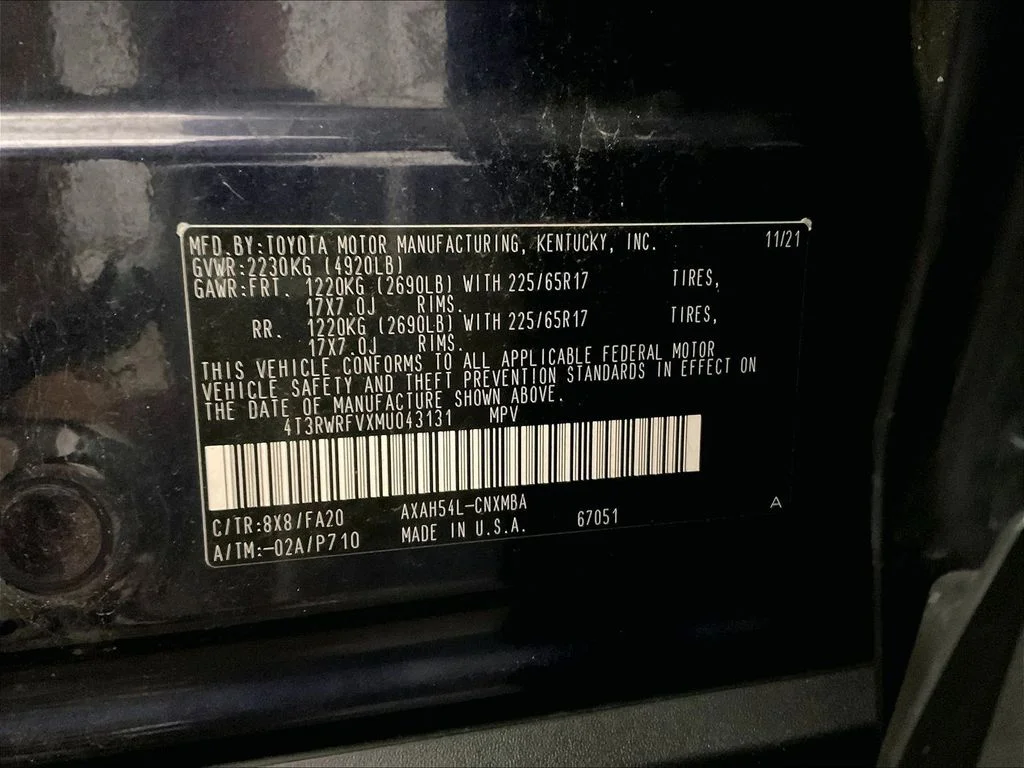 Used 2021 Blue Toyota XLE image 39