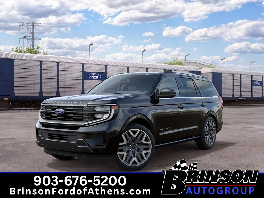 New 2027 Agate Black Metallic Ford Platinum image 2