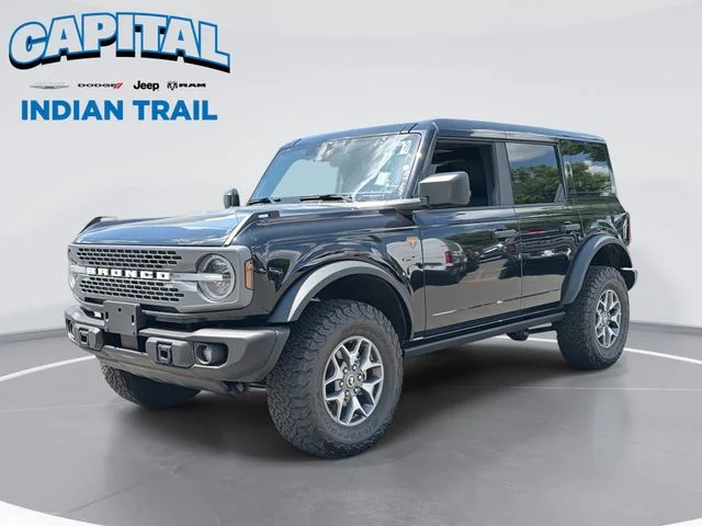 Used 2025 Black Ford Badlands image 1