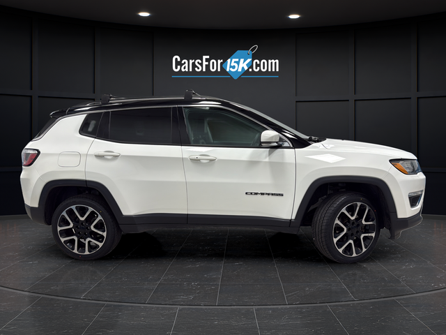 Used 2018 White Clearcoat Jeep Limited image 8