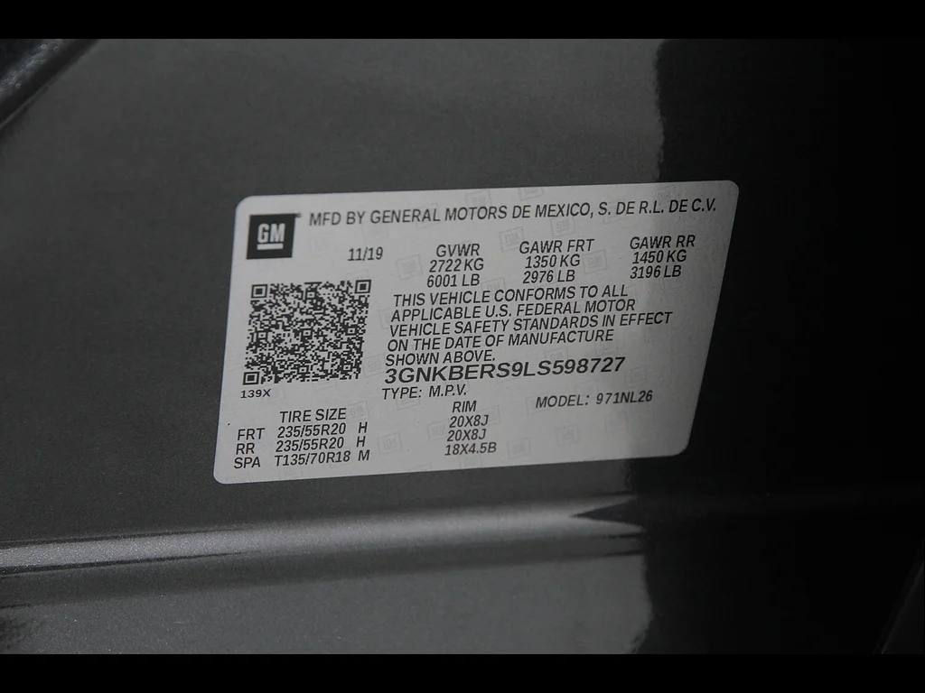Used 2020 Nightfall Gray Metallic Chevrolet RS image 23