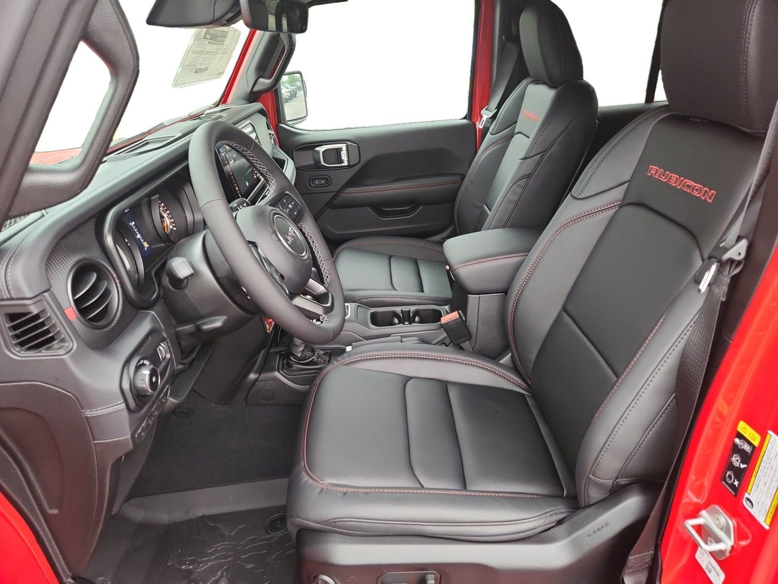 New 2026 Firecracker Red Clear-Coat Exterior Paint Jeep Rubicon X image 12