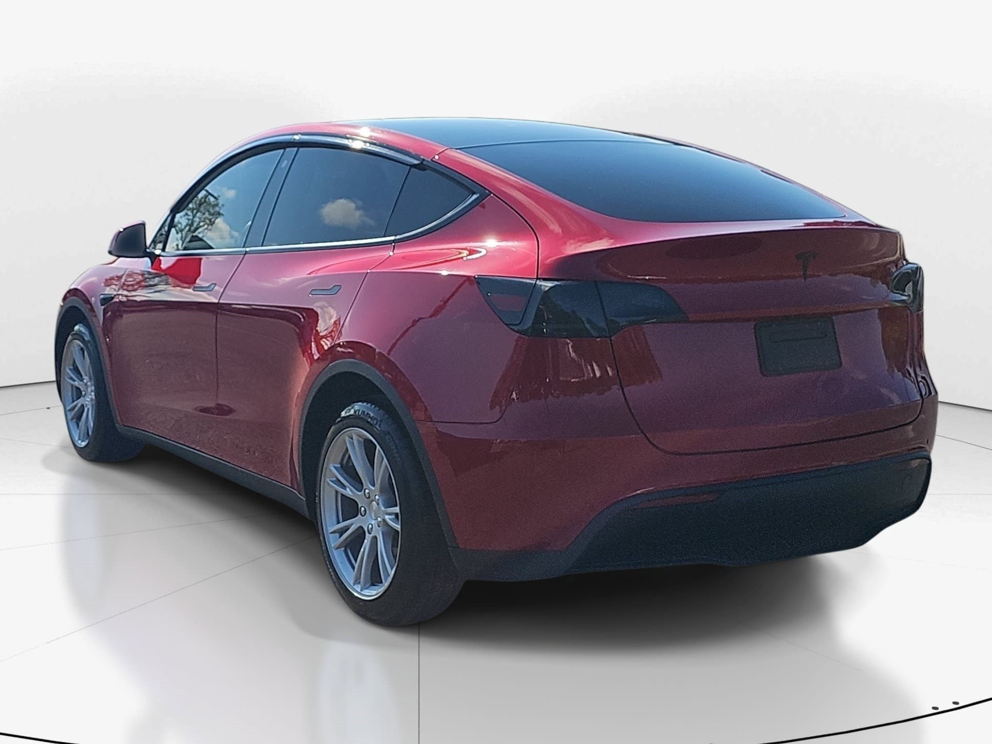 Used 2020 Red Multi-Coat Tesla Long Range image 5