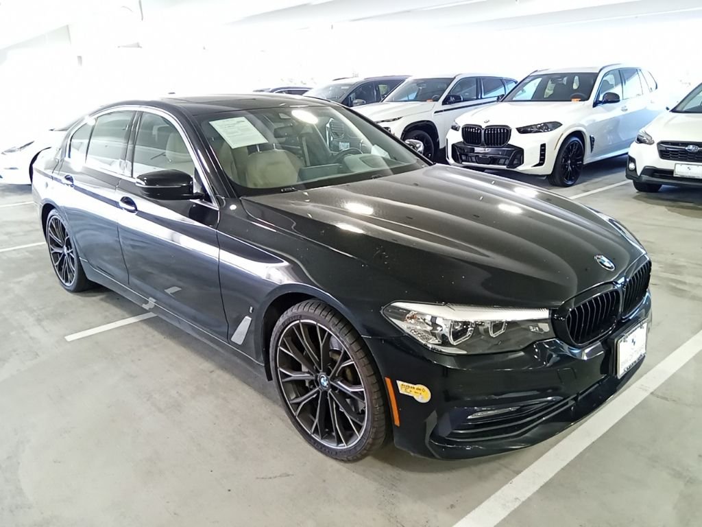 Used 2018 Black Sapphire Metallic BMW 530e xDrive iPerformance image 3