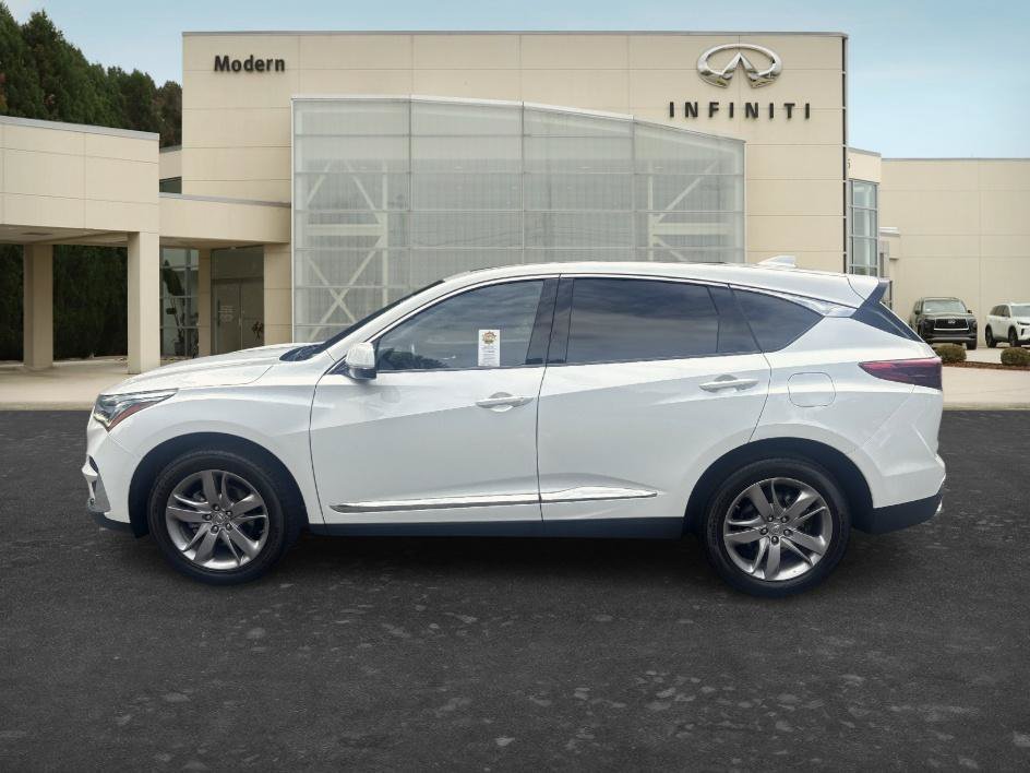 Used 2020 Platinum White Pearl Acura w/Advance Pkg image 3
