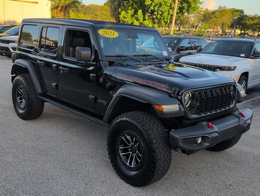 Used 2025 Black Jeep Rubicon w X Package image 2