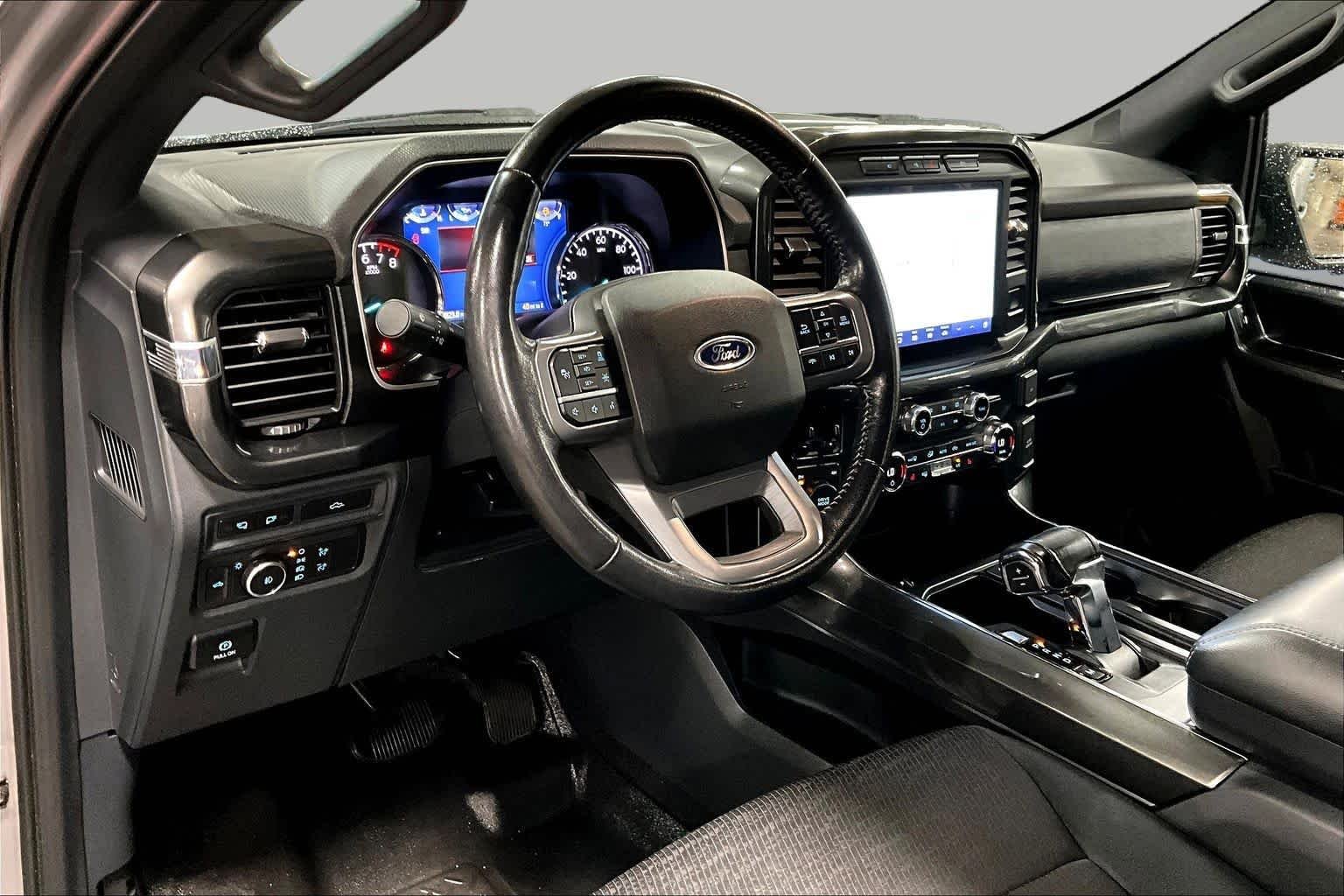 Used 2021 Iconic Silver Metallic Ford XLT image 16