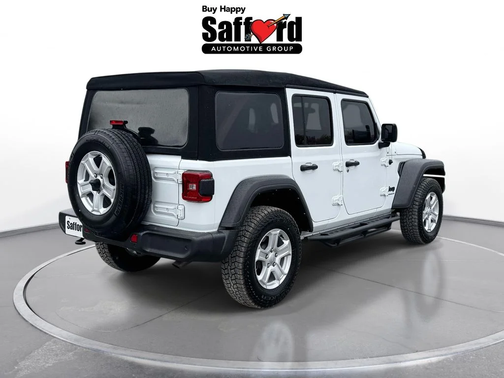 Used 2023 White Jeep Sport S image 8