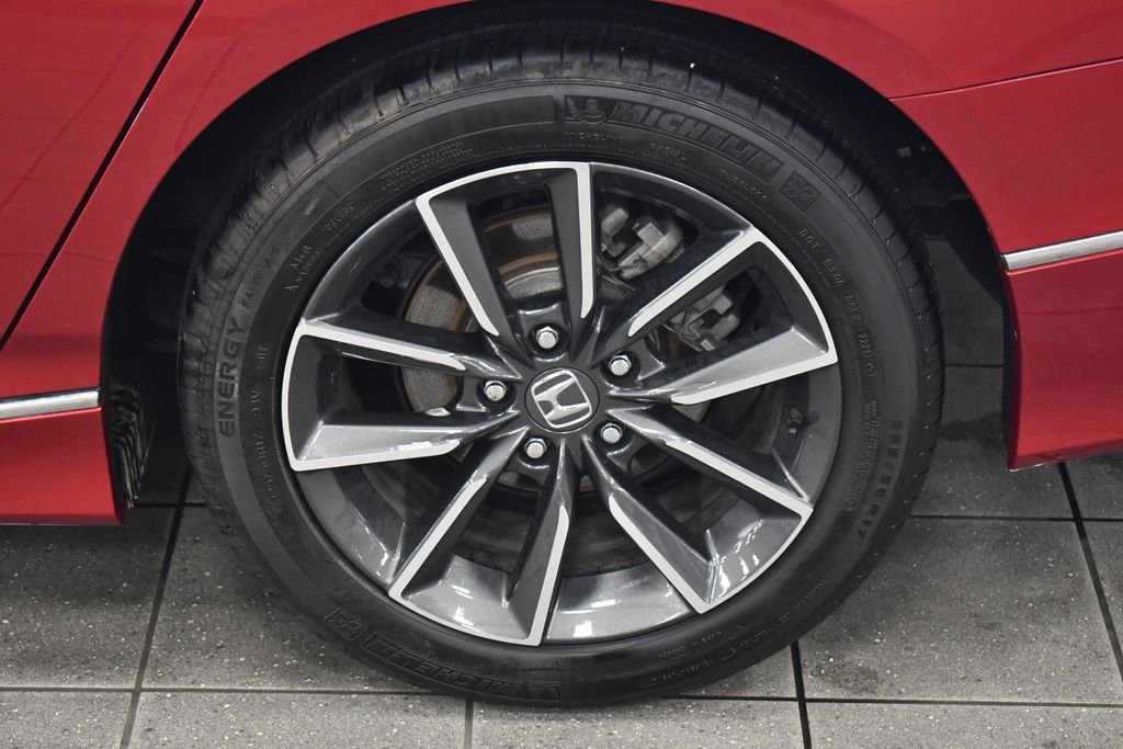 Certified Used 2021 Radiant Red Metallic Honda EX-L image 13