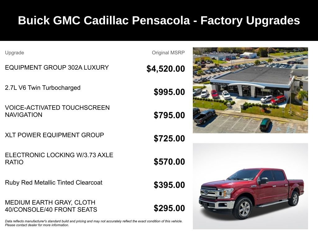 Used 2018 Red Ford XLT image 4