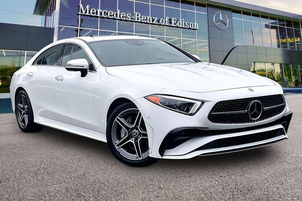 Certified Used 2023 White Mercedes-Benz CLS 450 image 1