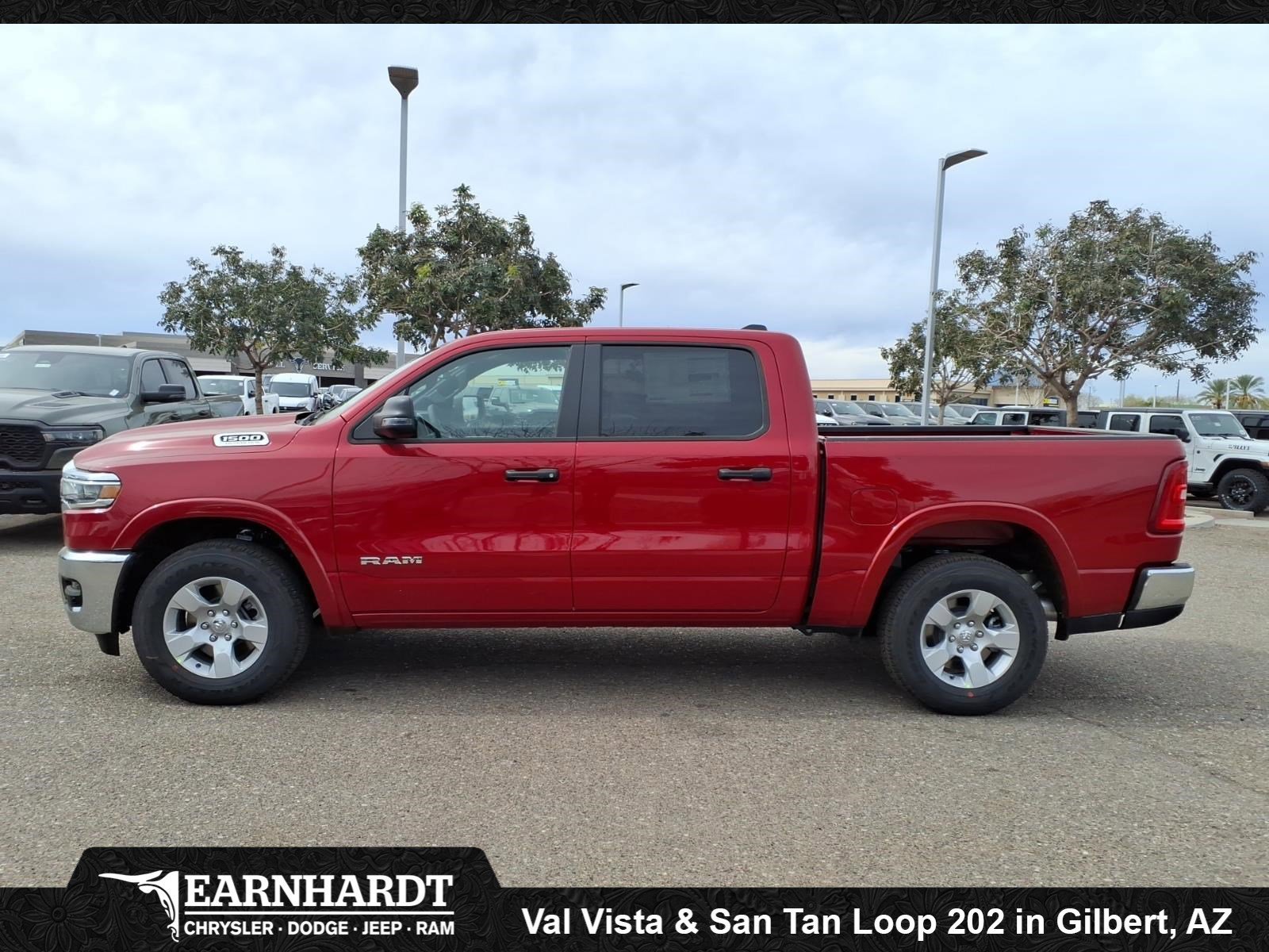 New 2026 Molten Red Pearl-Coat Exterior Paint RAM Big Horn image 3