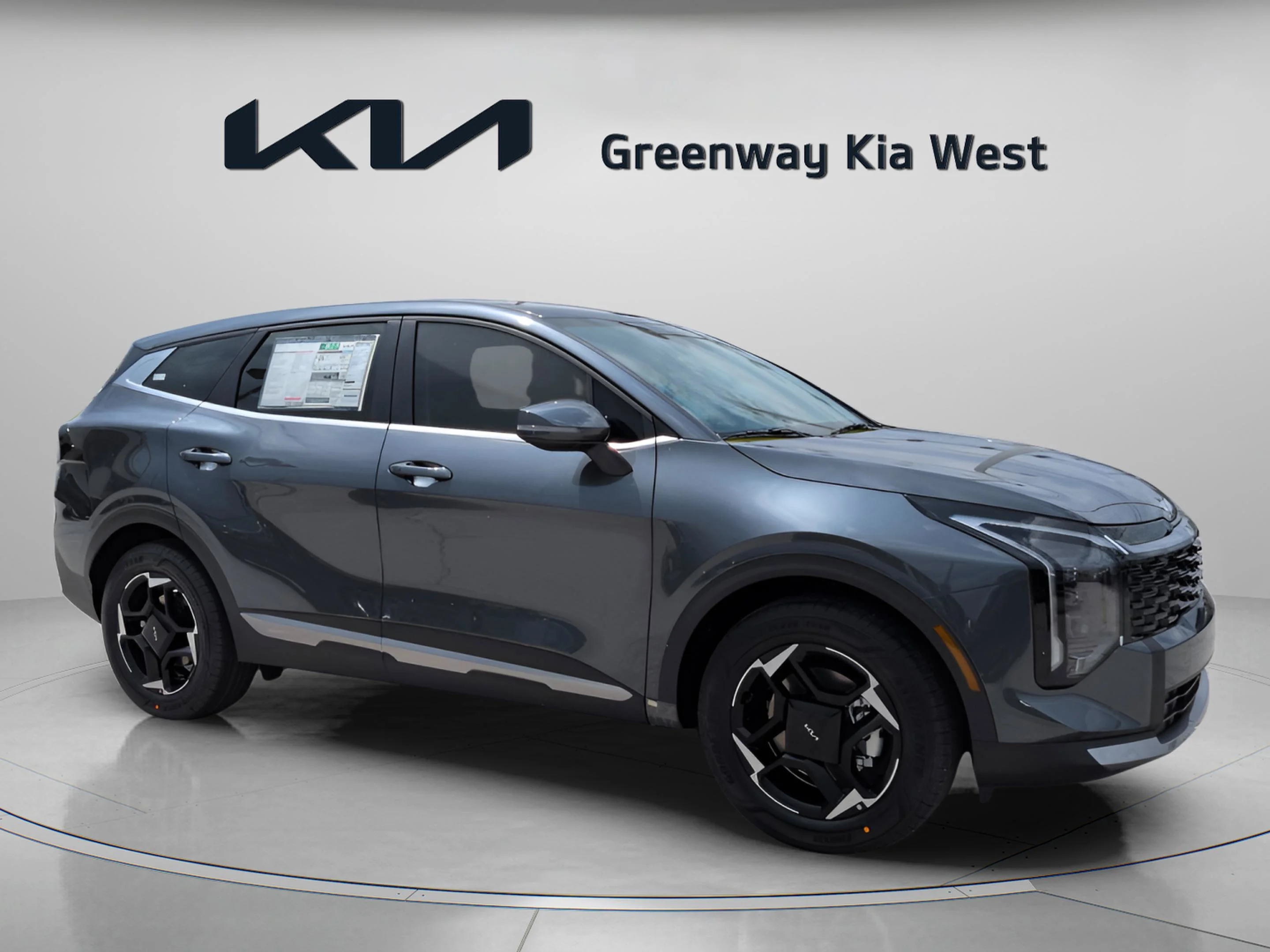 New 2026 Gravity Gray Kia EX image 1