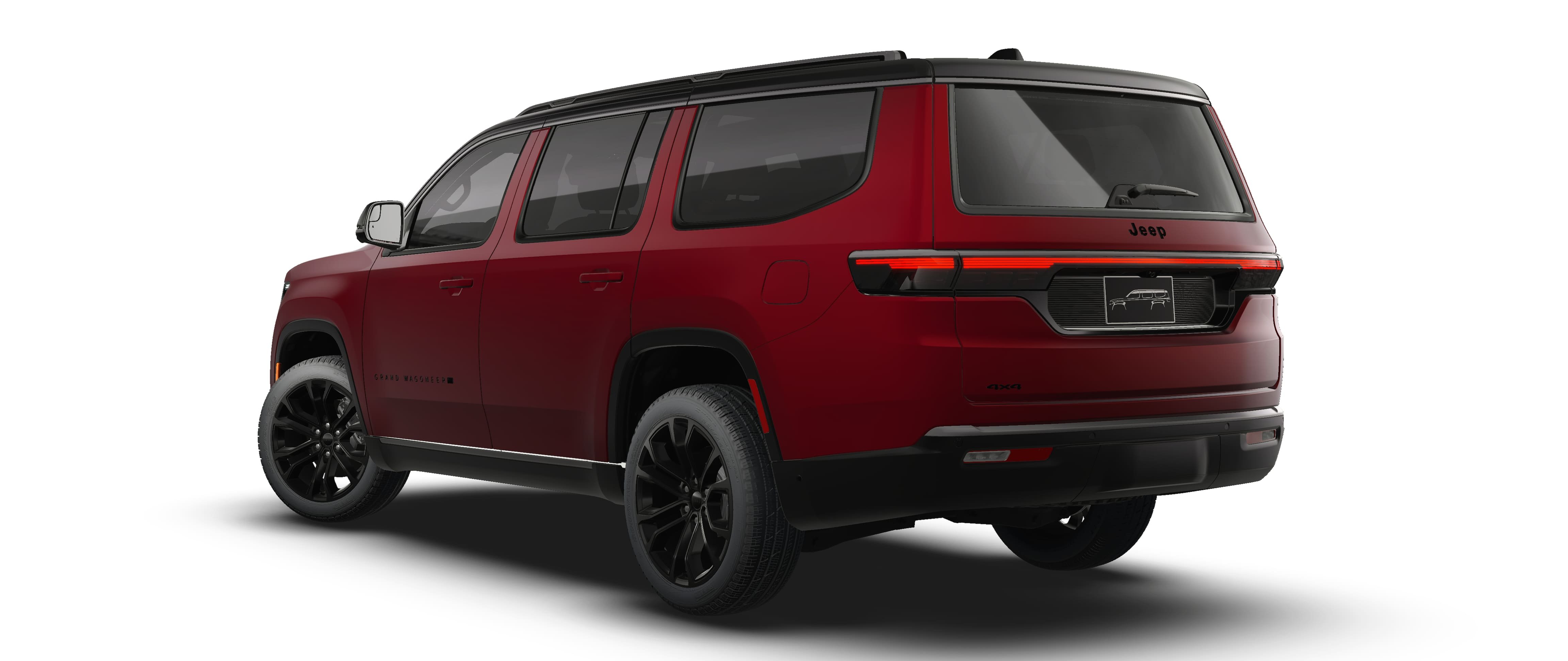 New 2026 Velvet Red Pearl-Coat Exterior Paint Jeep Grand Wagoneer image 2