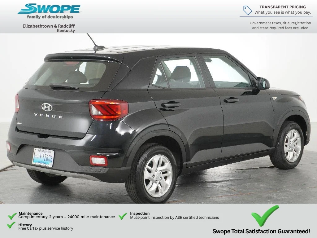 Certified Used 2023 Black Noir Pearl Hyundai SE image 3