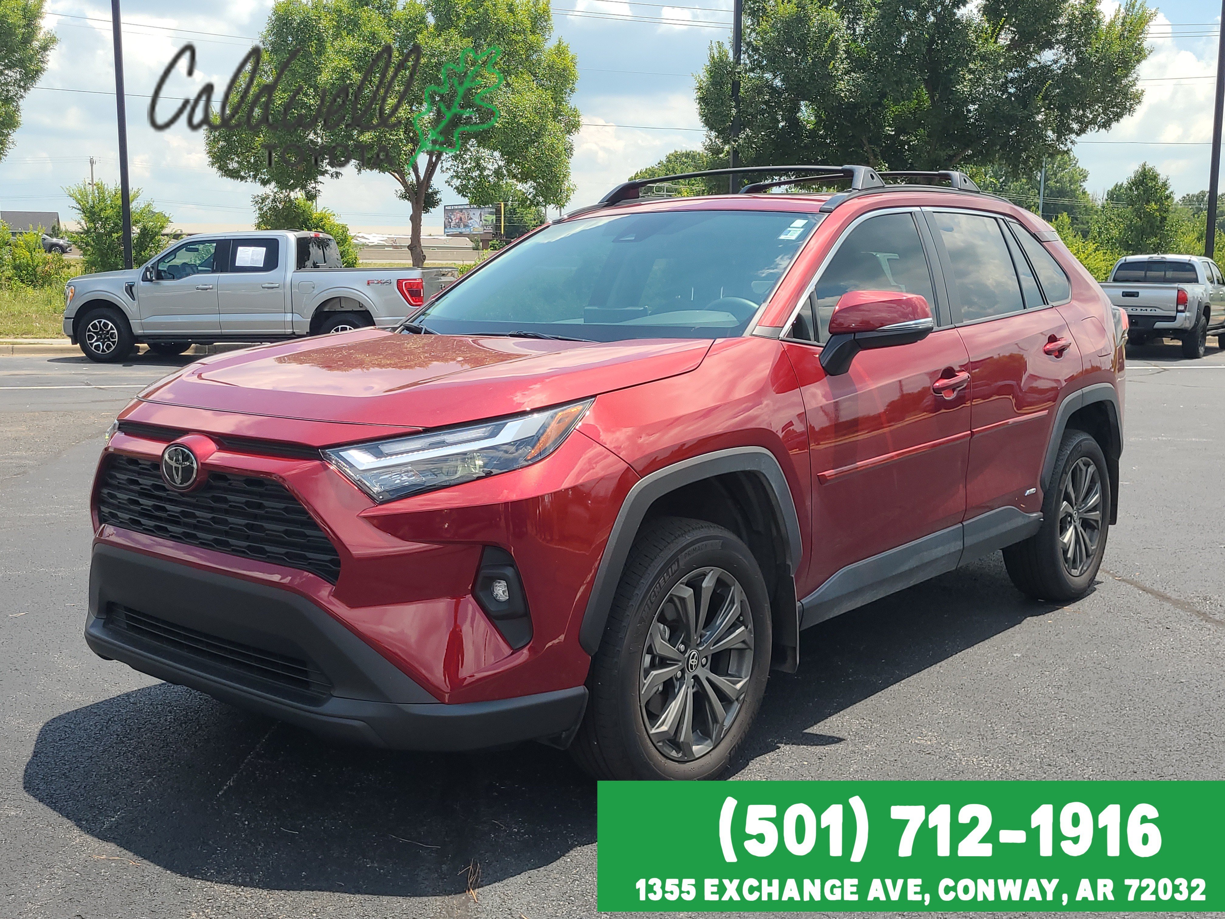 Red (Ruby Flare Pearl) 2025 Toyota RAV4 Hybrid SUV / Crossover All-Wheel Drive 