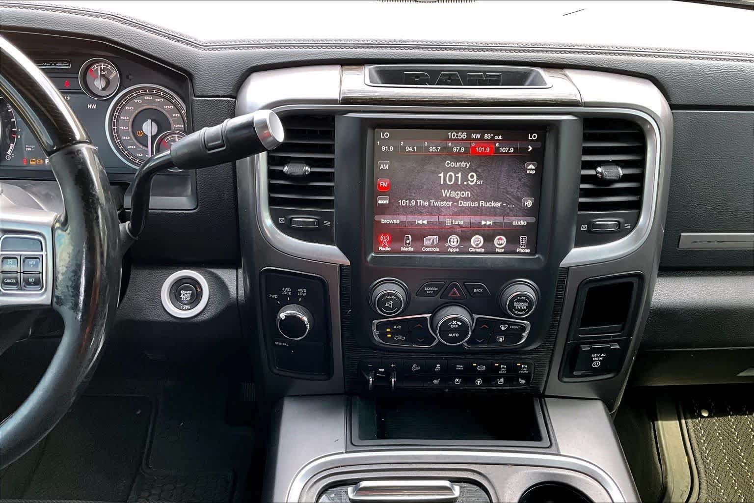 Used 2017 Granite Crystal Metallic Clearcoat Ram Limited image 6