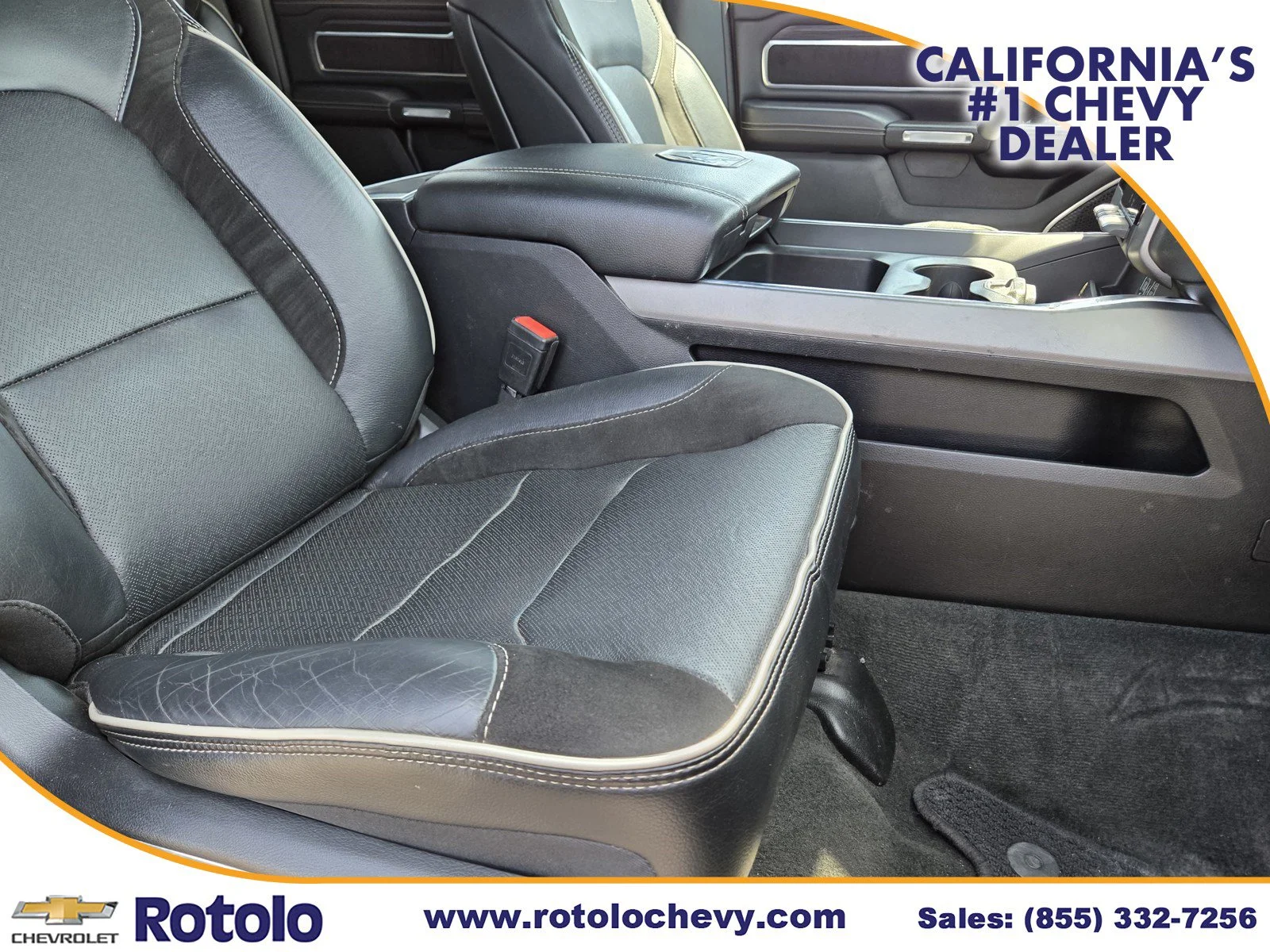 Used 2024 Diamond Black Crystal Pearlcoat Ram Laramie image 11