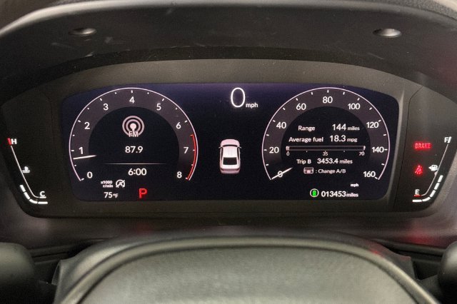 Certified Used 2024 Canyon River Blue Metallic Honda EX image 31