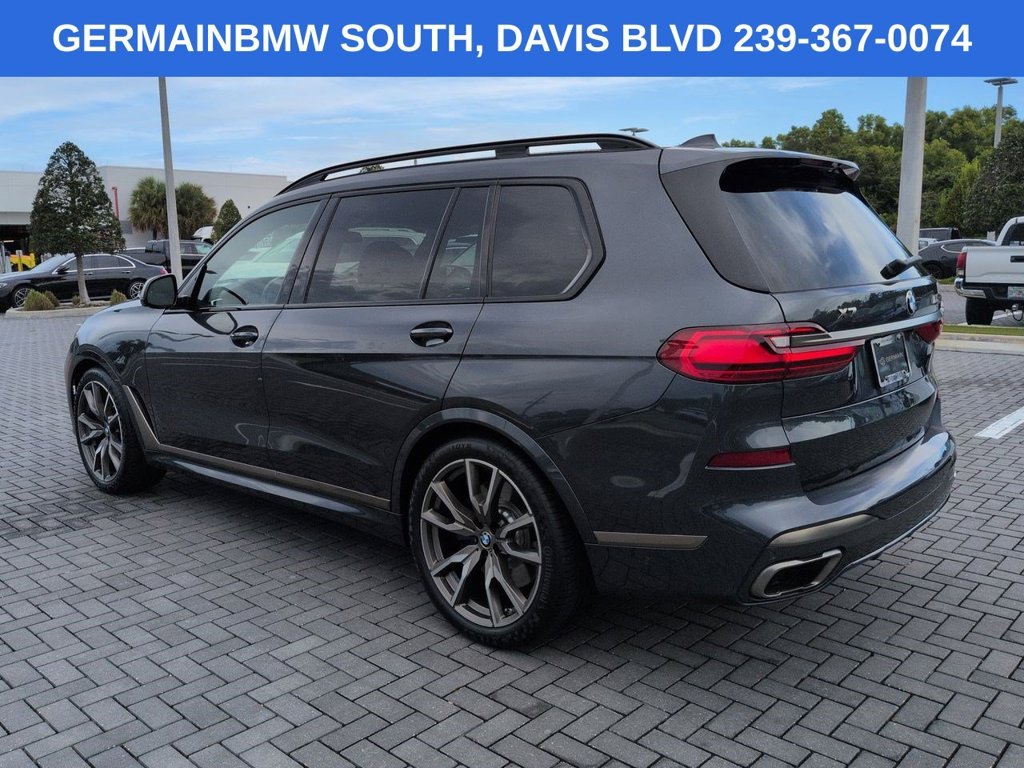 Used 2020 Gray Metallic BMW M50i image 7