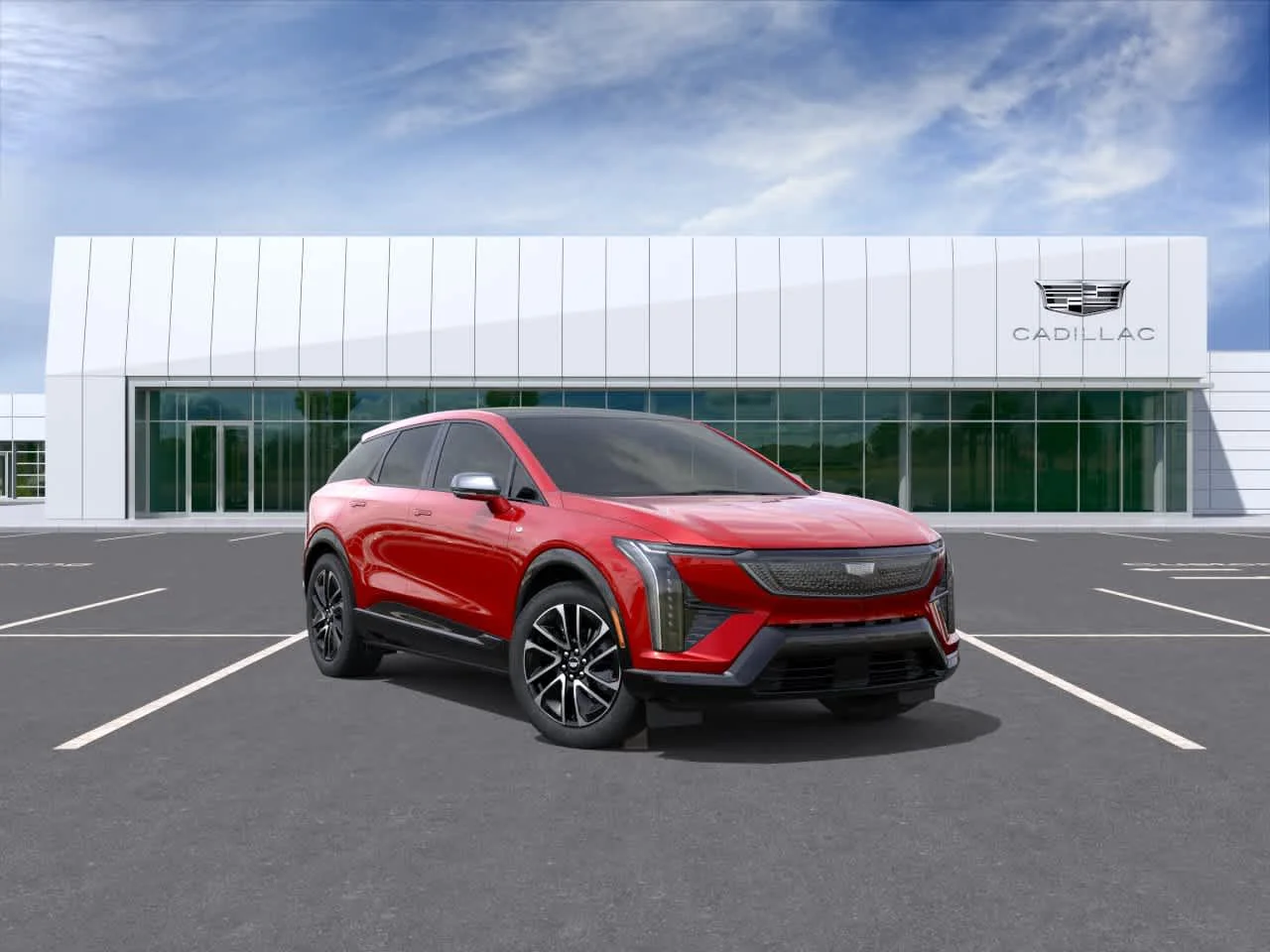 New 2027 Radiant Red Tintcoat Cadillac Sport image 1