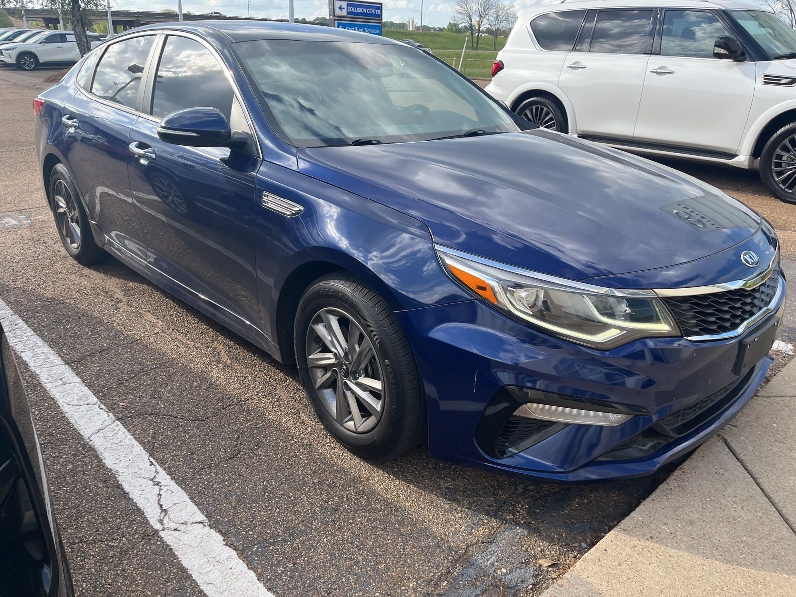 Used 2020 Kia Optima LX with VIN 5XXGT4L30LG384951 for sale in Jackson, MS