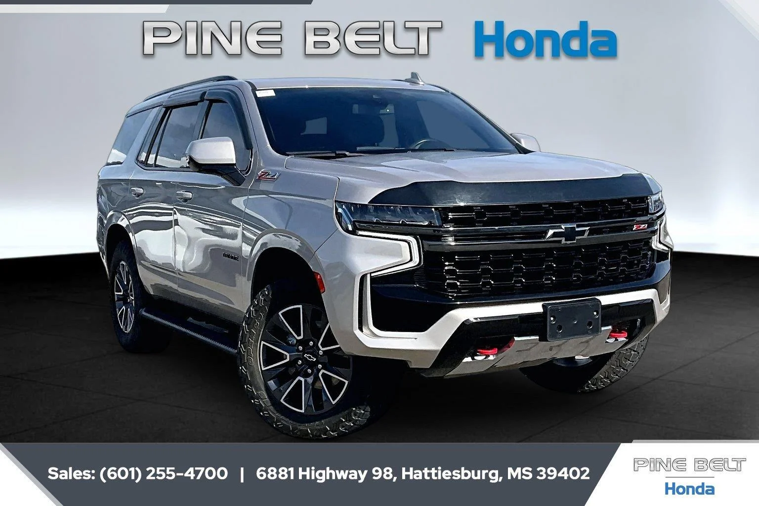 Used 2021 Empire Beige Metallic Chevrolet Z71 image 1
