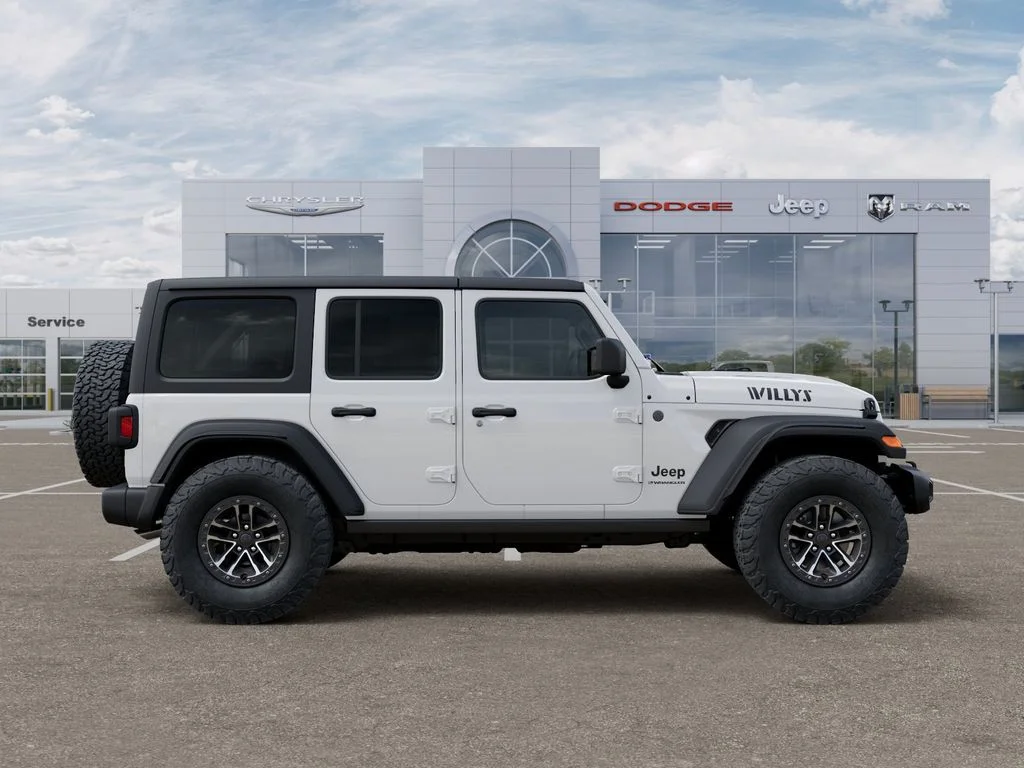 New 2026 Bright White Clear Coat Jeep Willys image 21