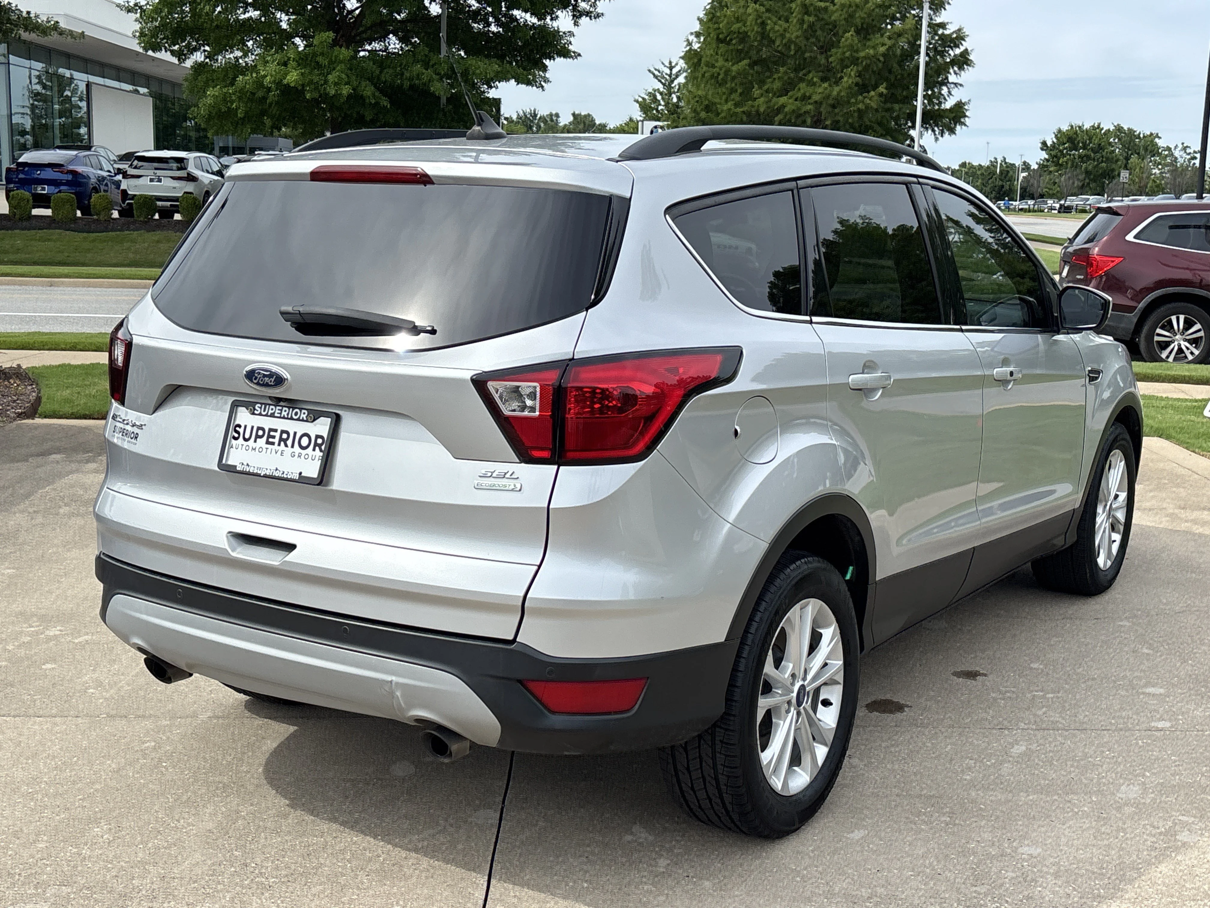 Used 2019 Ingot Silver Metallic Ford SEL image 3