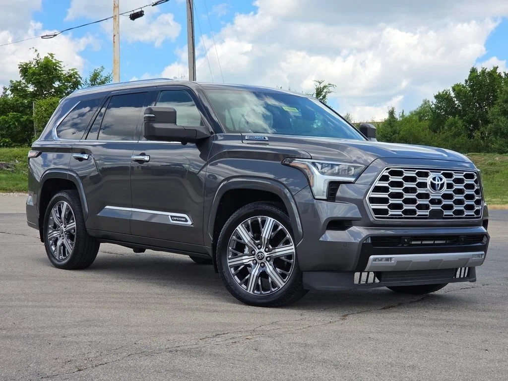Used 2023 Magnetic Gray Metallic Toyota Capstone image 2