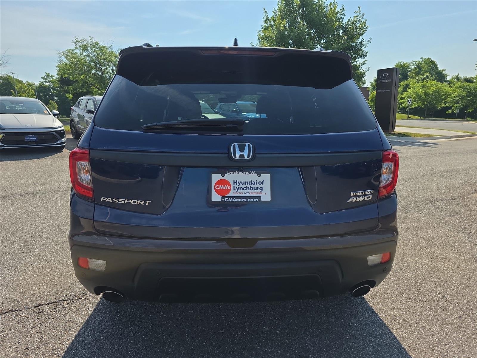 Used 2021 Obsidian Blue Pearl Honda Touring image 17