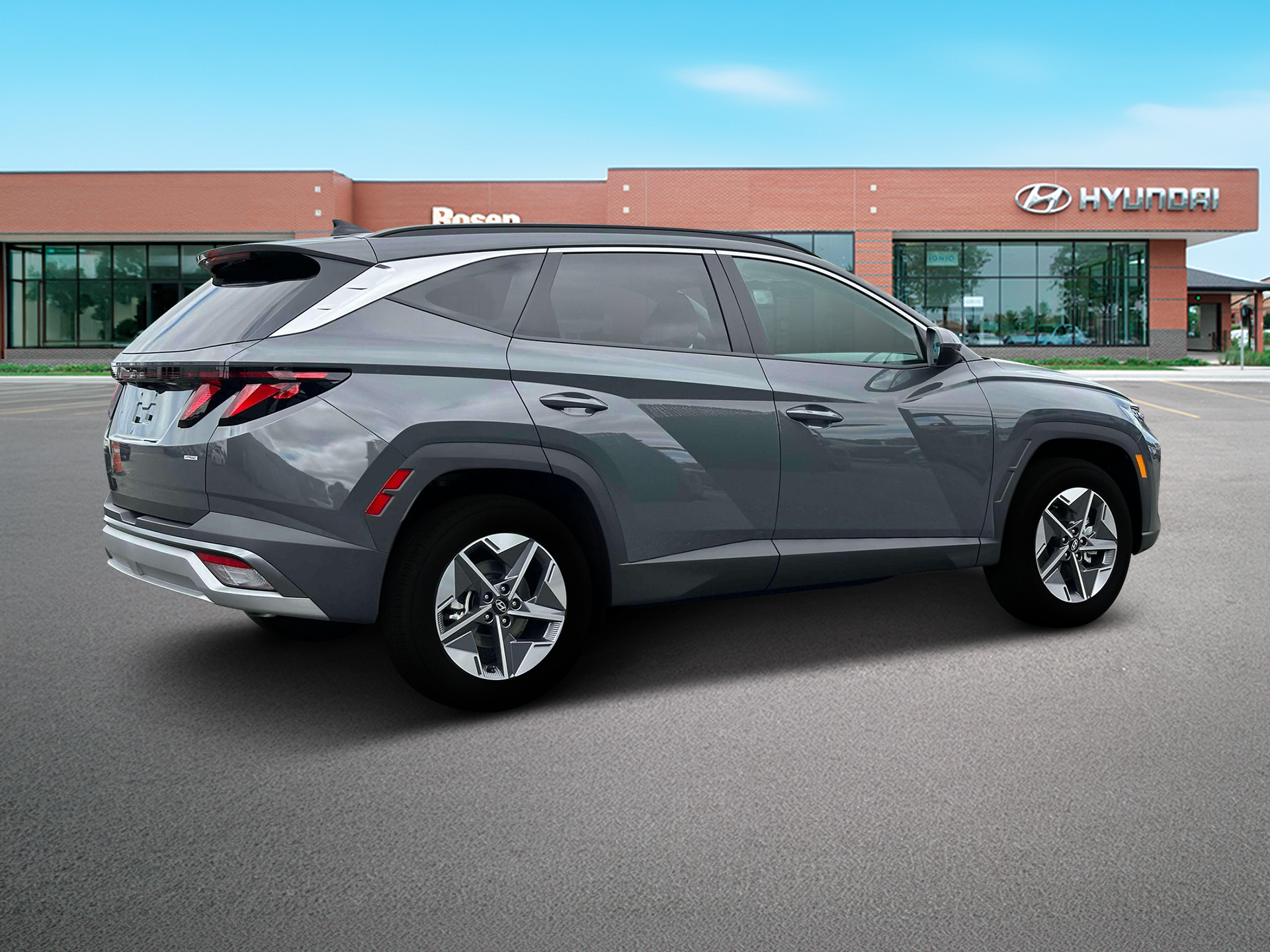 New 2026 Gray Hyundai SEL AWD image 8