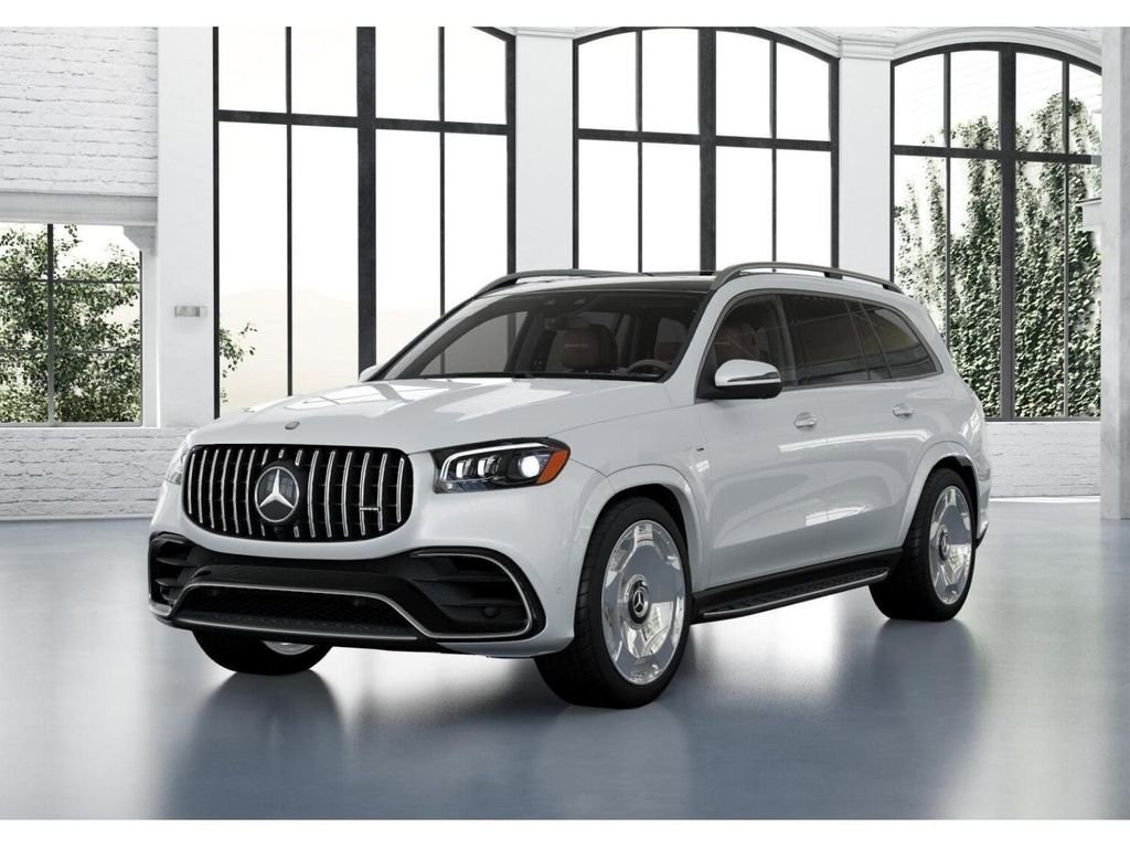 New 2026 MANUFAKTUR Moonlight White Metallic Mercedes-Benz AMG® GLS 63 4MATIC+ SUV image 82