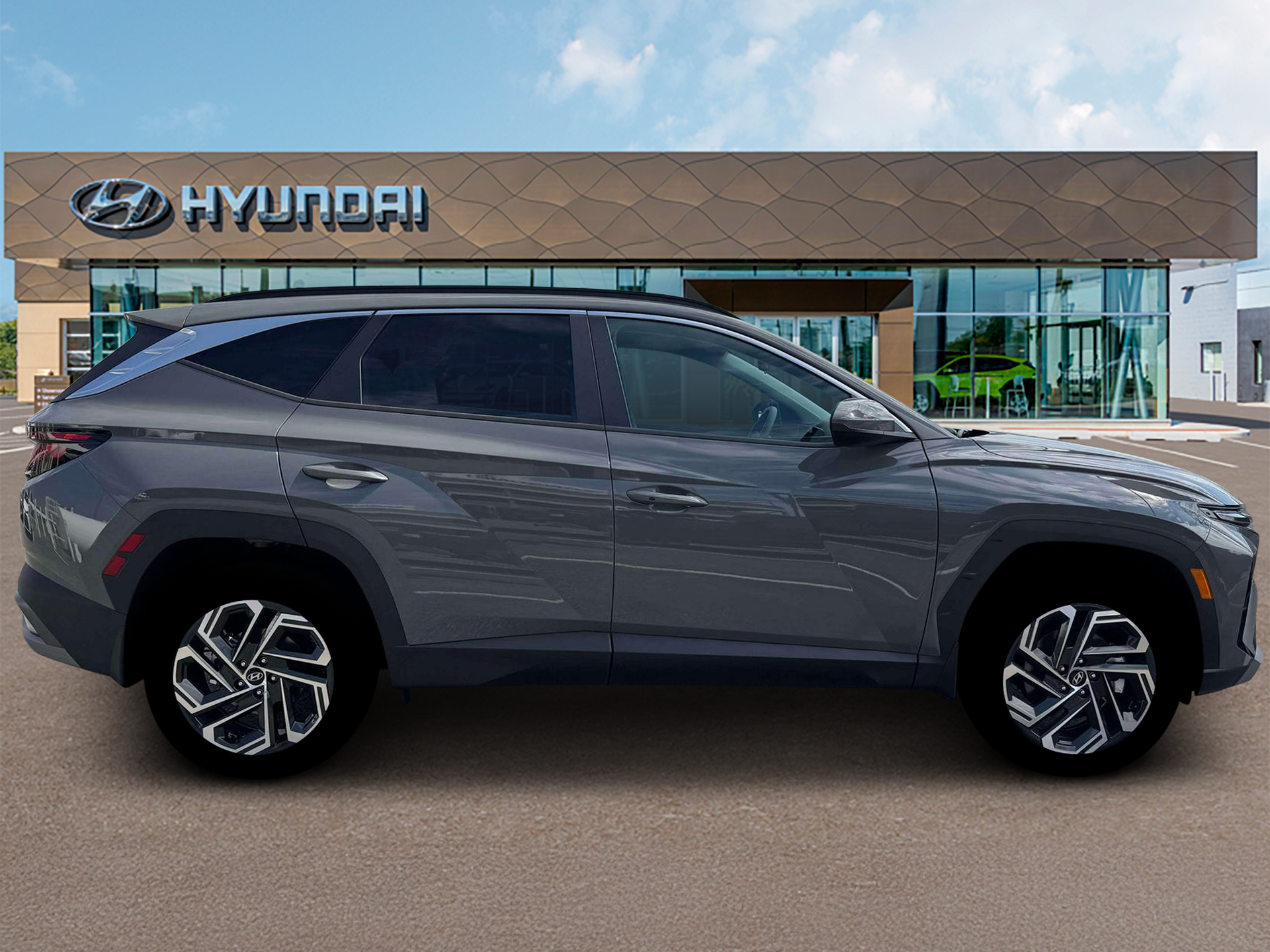 New 2026 Hampton Gray Hyundai SEL Plus AWD image 9