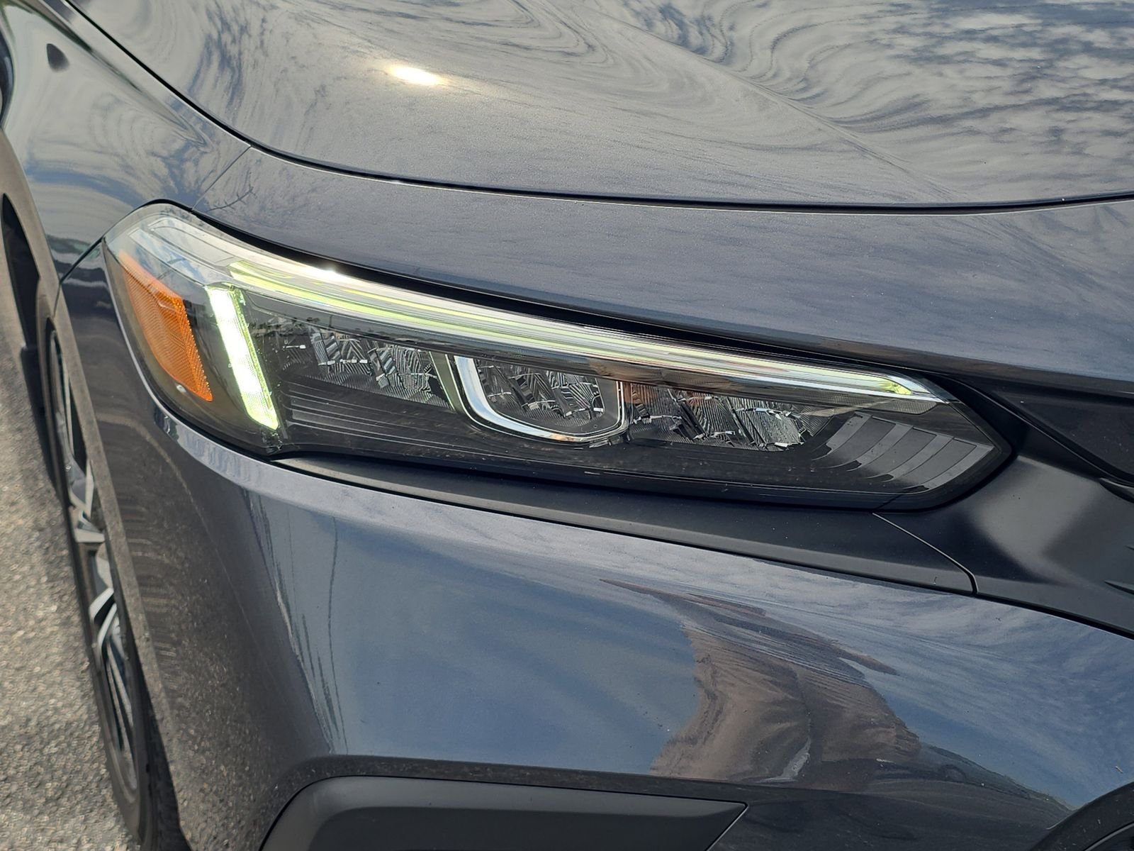 Certified Used 2023 Meteorite Gray Metallic Honda EX image 7