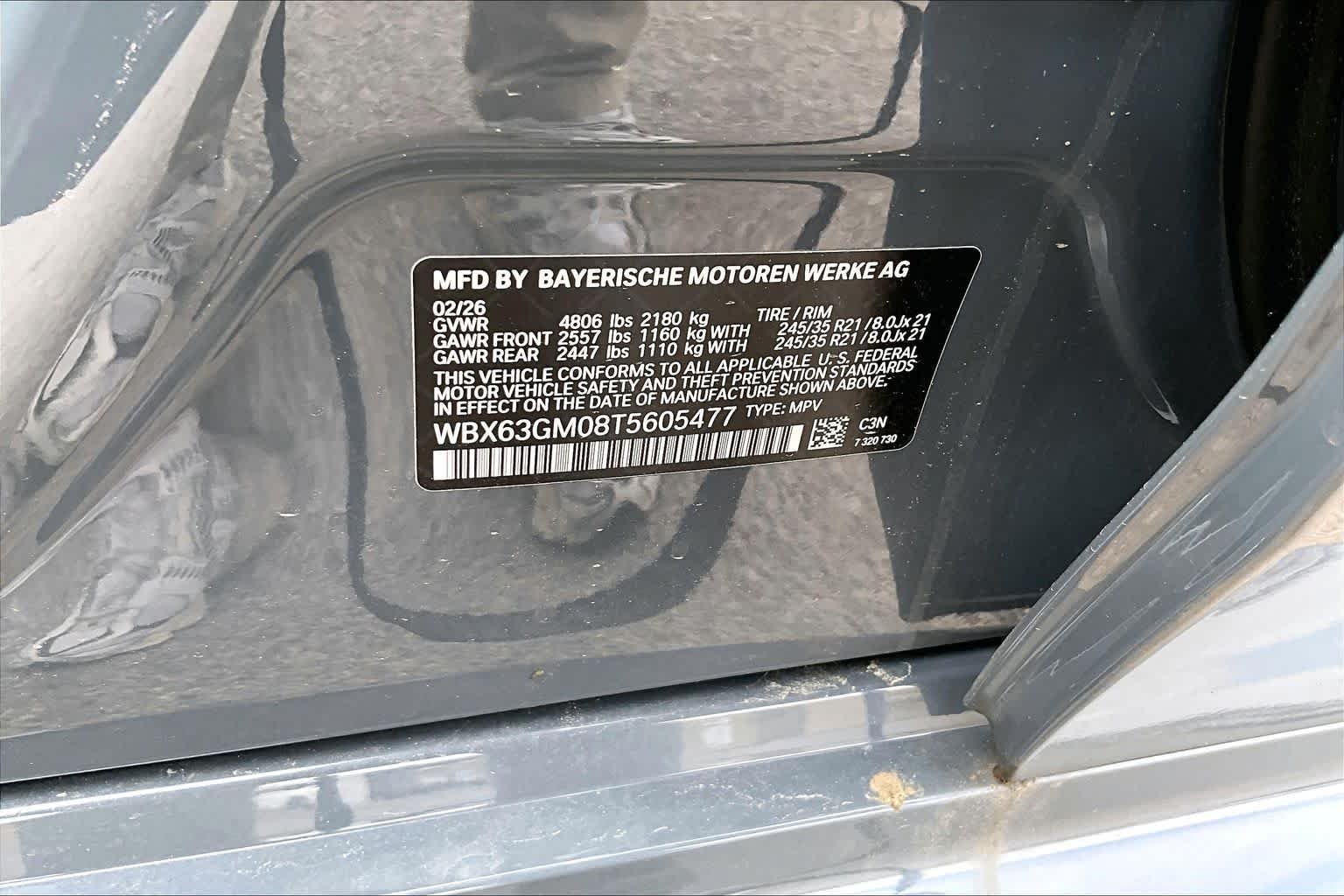 New 2026 Storm Bay Metallic BMW xDrive28i image 21