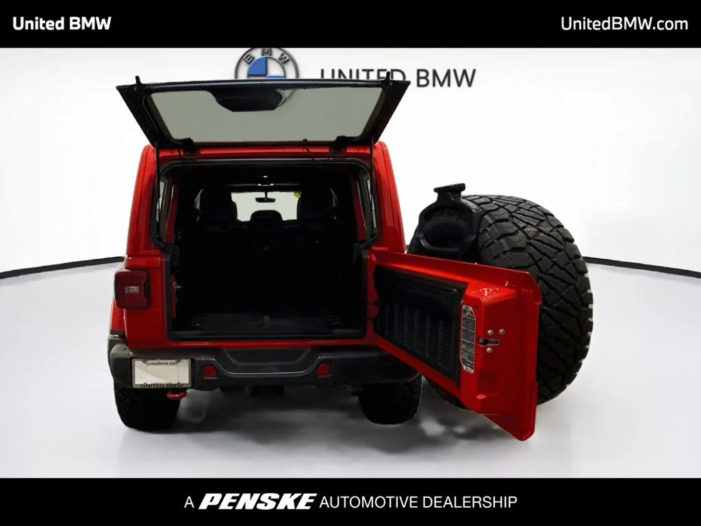 Used 2020 Red Clearcoat Jeep Unlimited Rubicon image 20