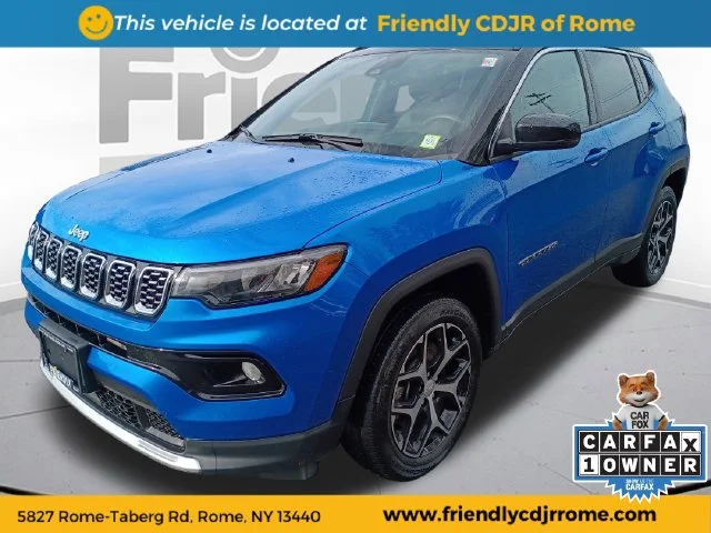 Used 2024 Blue Jeep Limited image 1