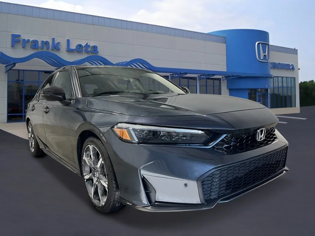 New 2026 Meteorite Gray Metallic Honda FWD Touring Hybrid image 9