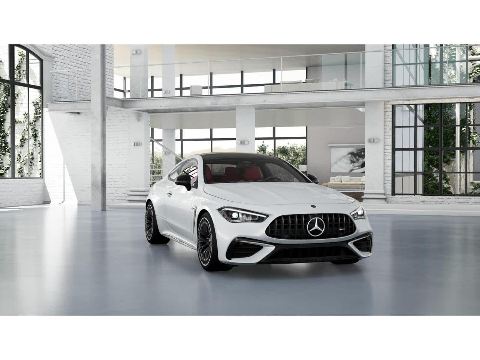New 2027 MANUFAKTUR Moonlight White Metallic Mercedes-Benz AMG® CLE 53 4MATIC+ Coupe image 9